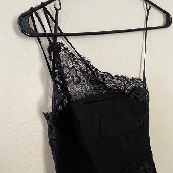 Free People Premonitions Black Bodycon Mini Dress - Picture 4 of 16